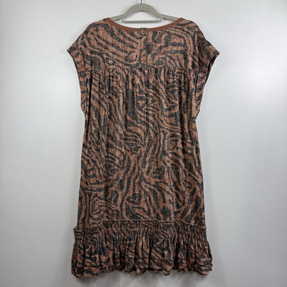 ⭐️Anthropologie ⭐️Leopard Mini Dress - Picture 14 of 15